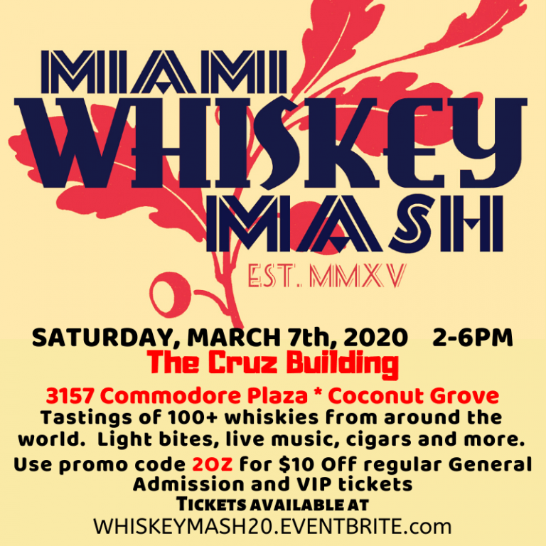 Miami Whiskey Mash 2020