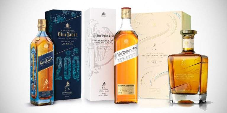 The Fall 2020 Release of Johnnie Walker 200th Anniversary Blends